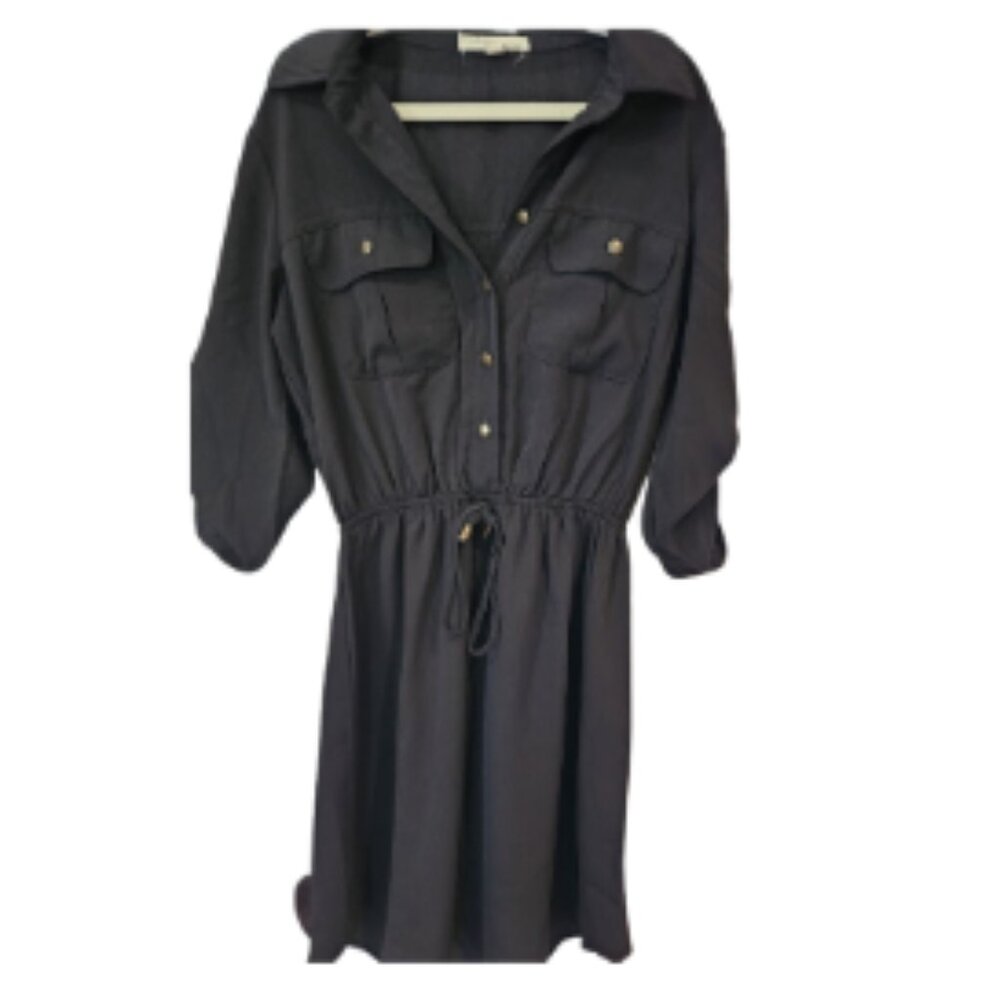 Cute Stylish Black Long sleeve Dress Size XS
